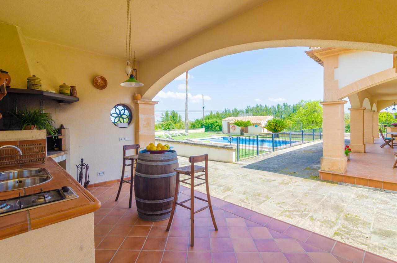 Ses Covetes Villa Petra  Luaran gambar